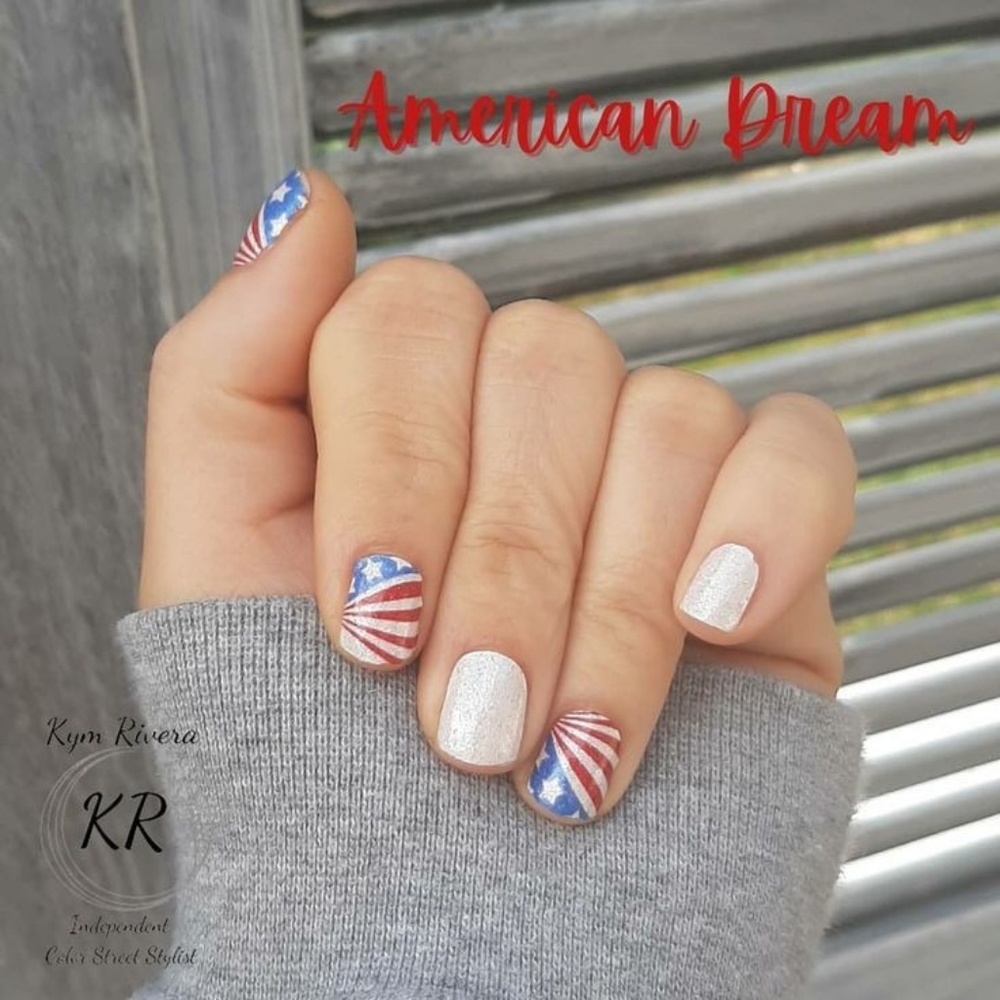 Color Street Nail Polish Strips in American Dream